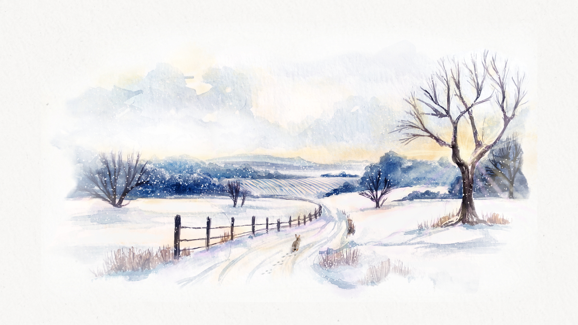 Illustration en chemin champagne