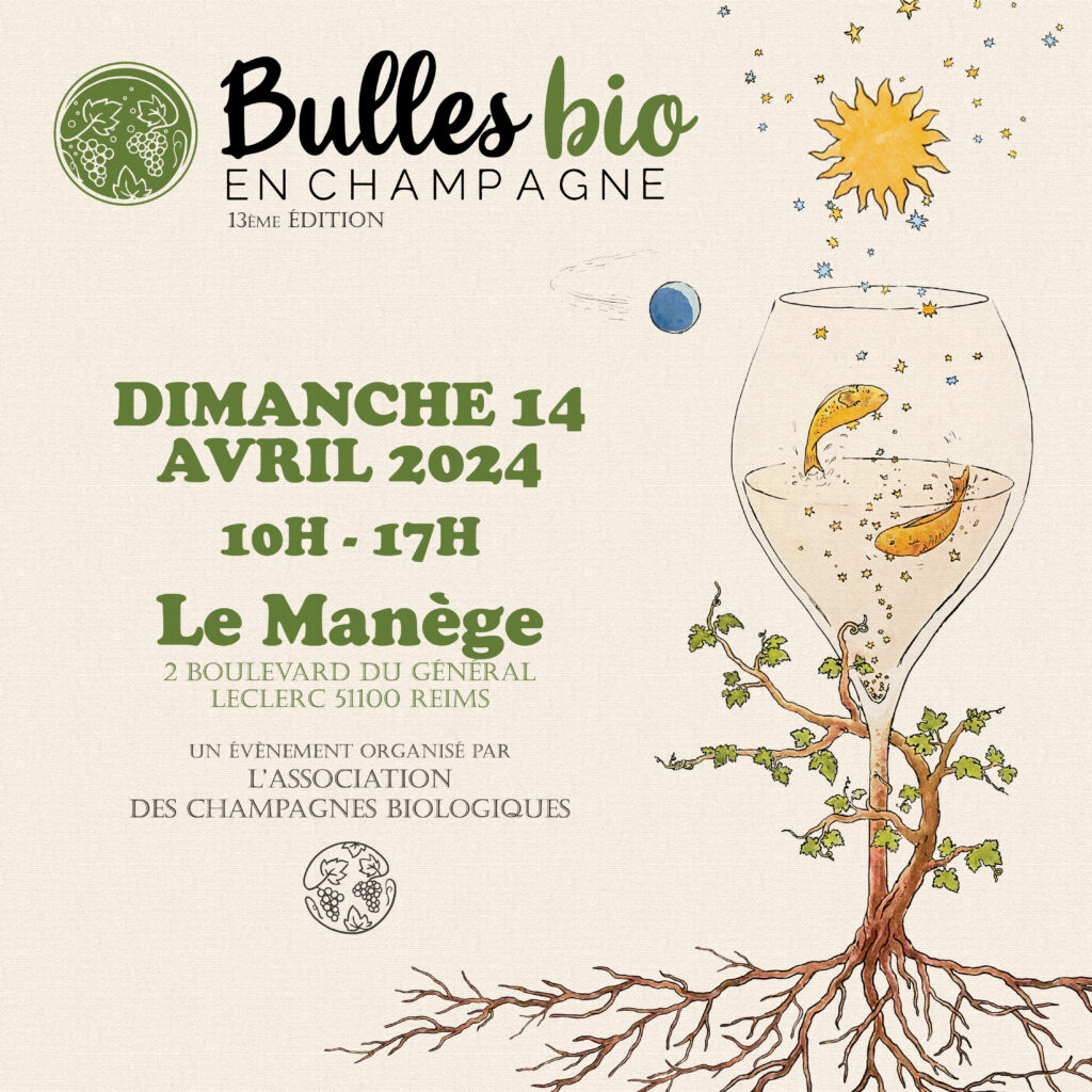Bulles bio 2024 pendant le Printemps des Champagnes